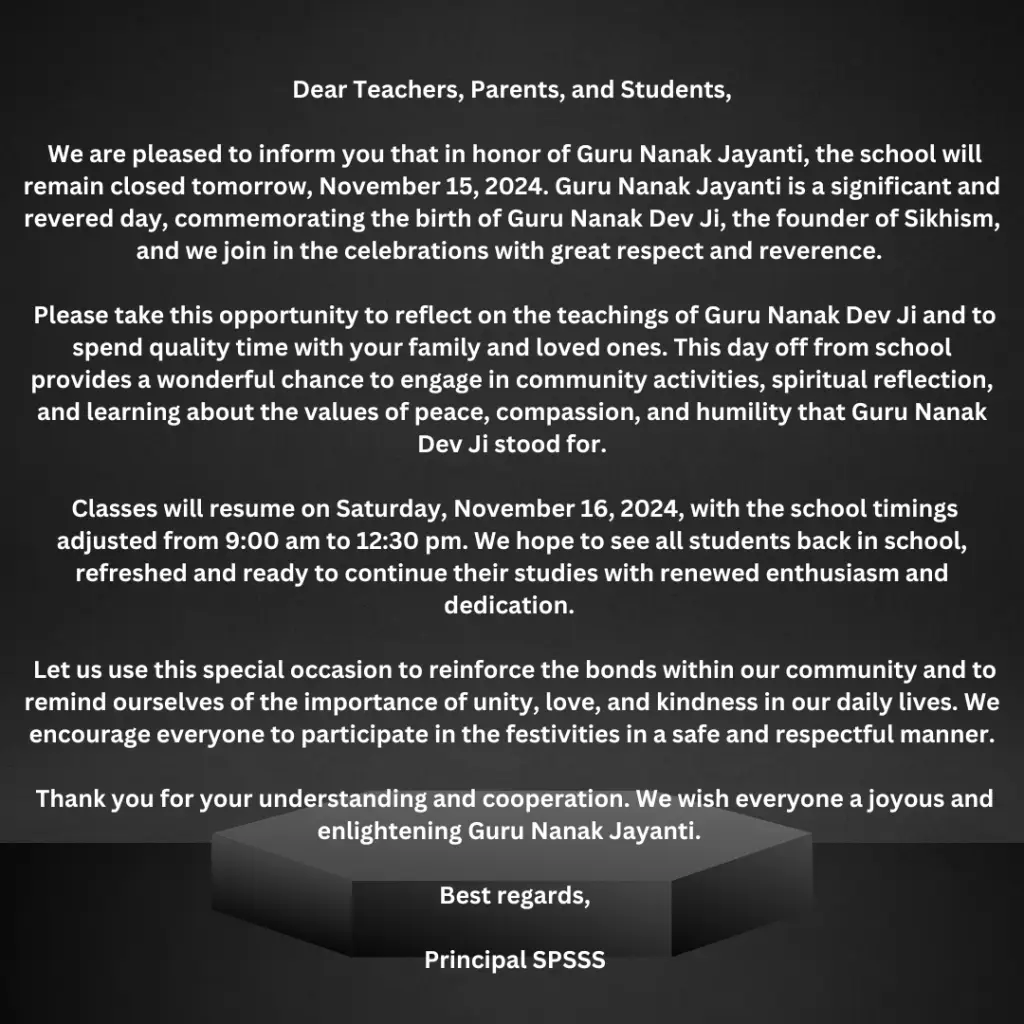 notice